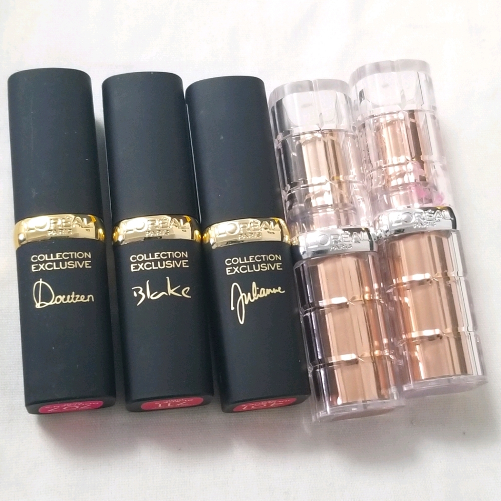 L'oreal 5pc Lipstick Bundle